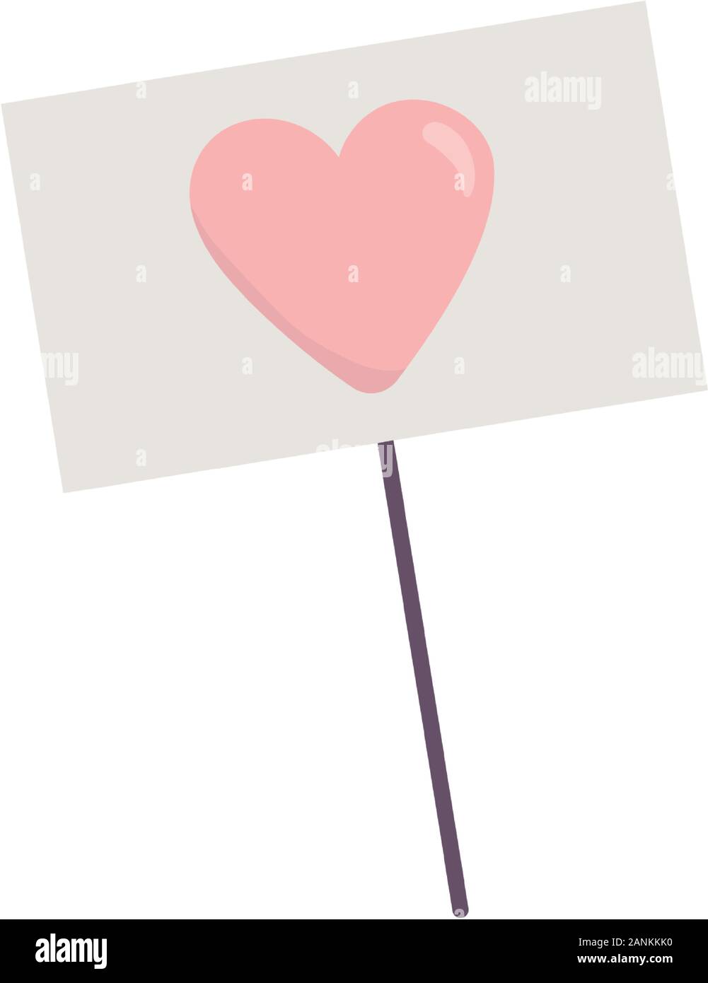 happy valentines day, signboard with heart love romantic vector ...