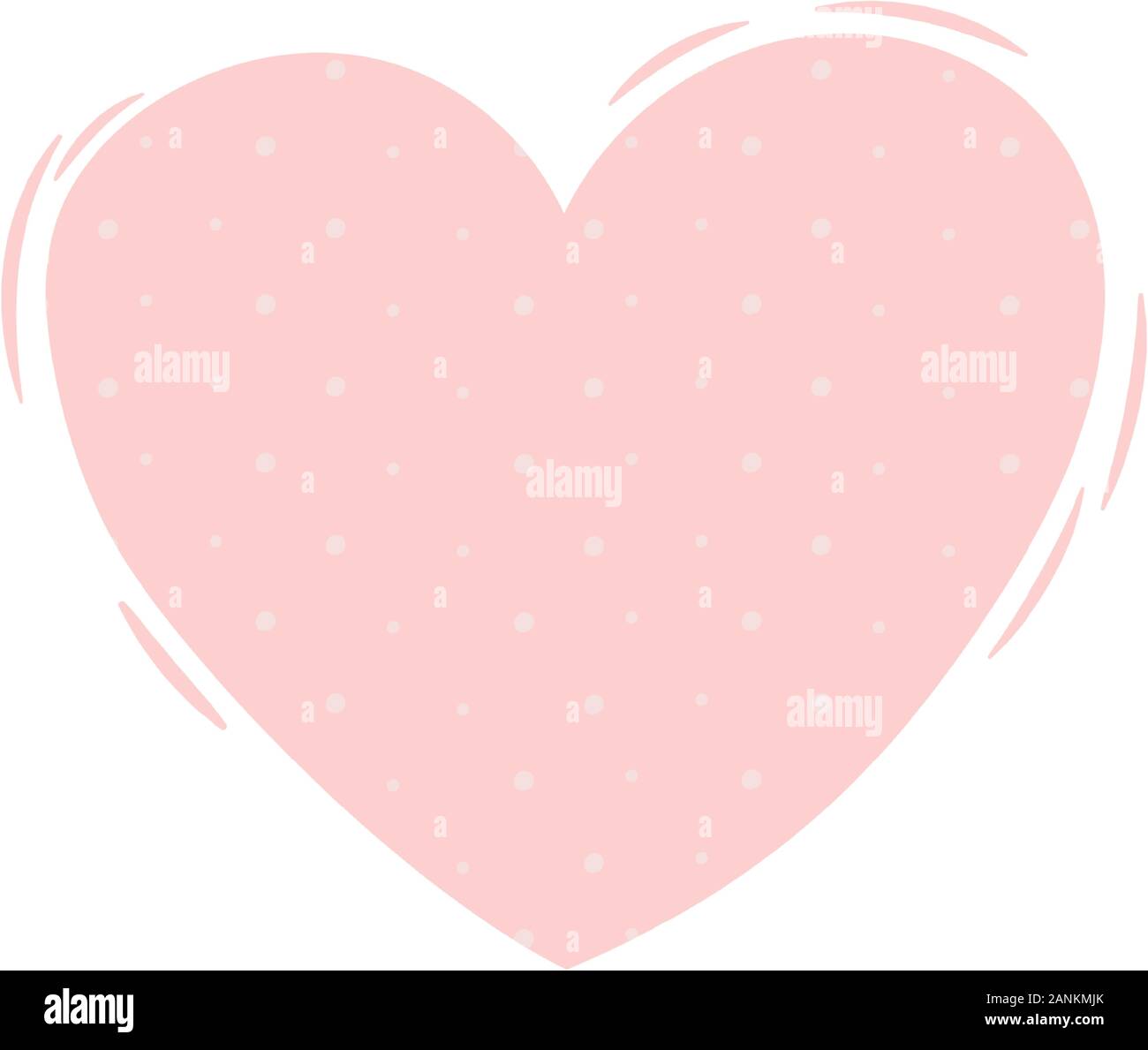 happy valentines day, pink heart love romantic icon celebration vector ...