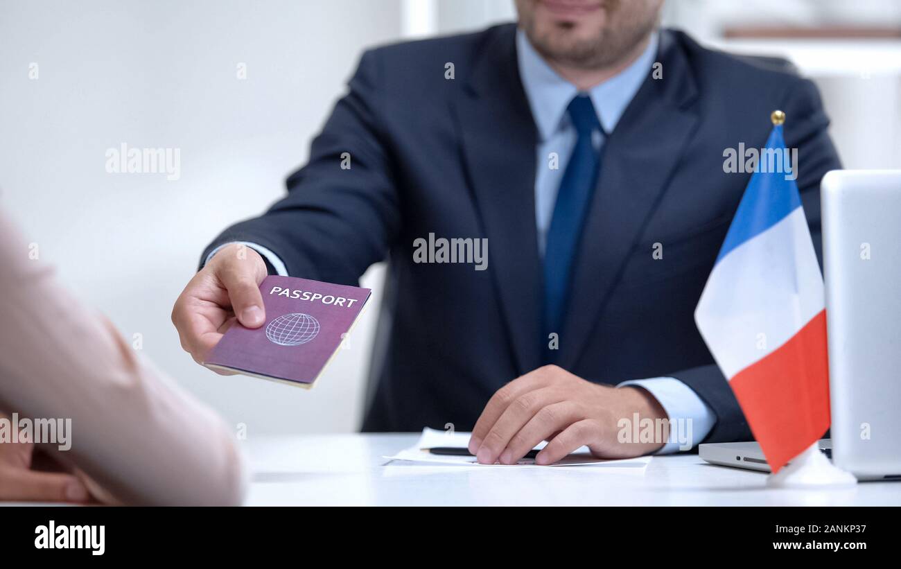 France Refugee Id Card