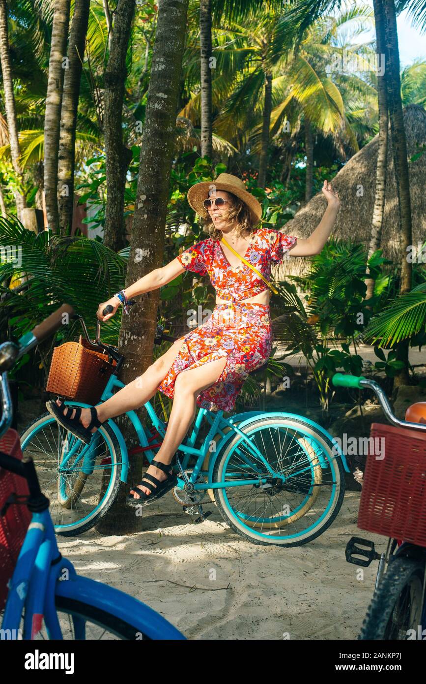 beautiful girl cycle