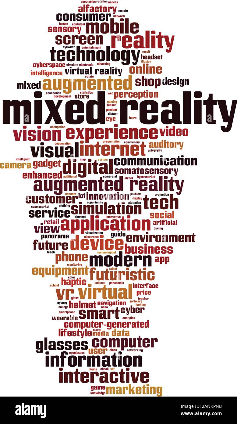virtual reality words