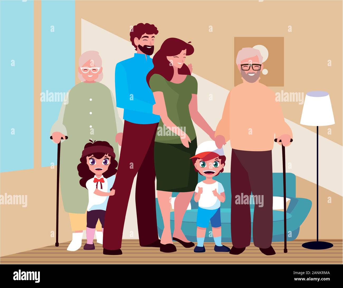 Woman three generations Stock Vector Images - Alamy