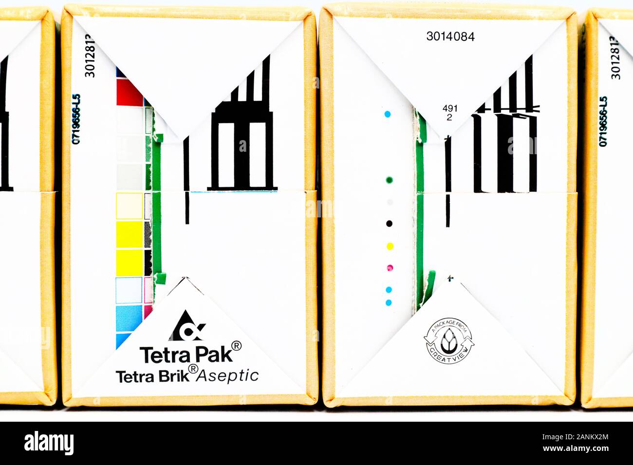 TETRA PAK and GREATVIEW Aseptic Packaging Companies Stock Photo - Alamy