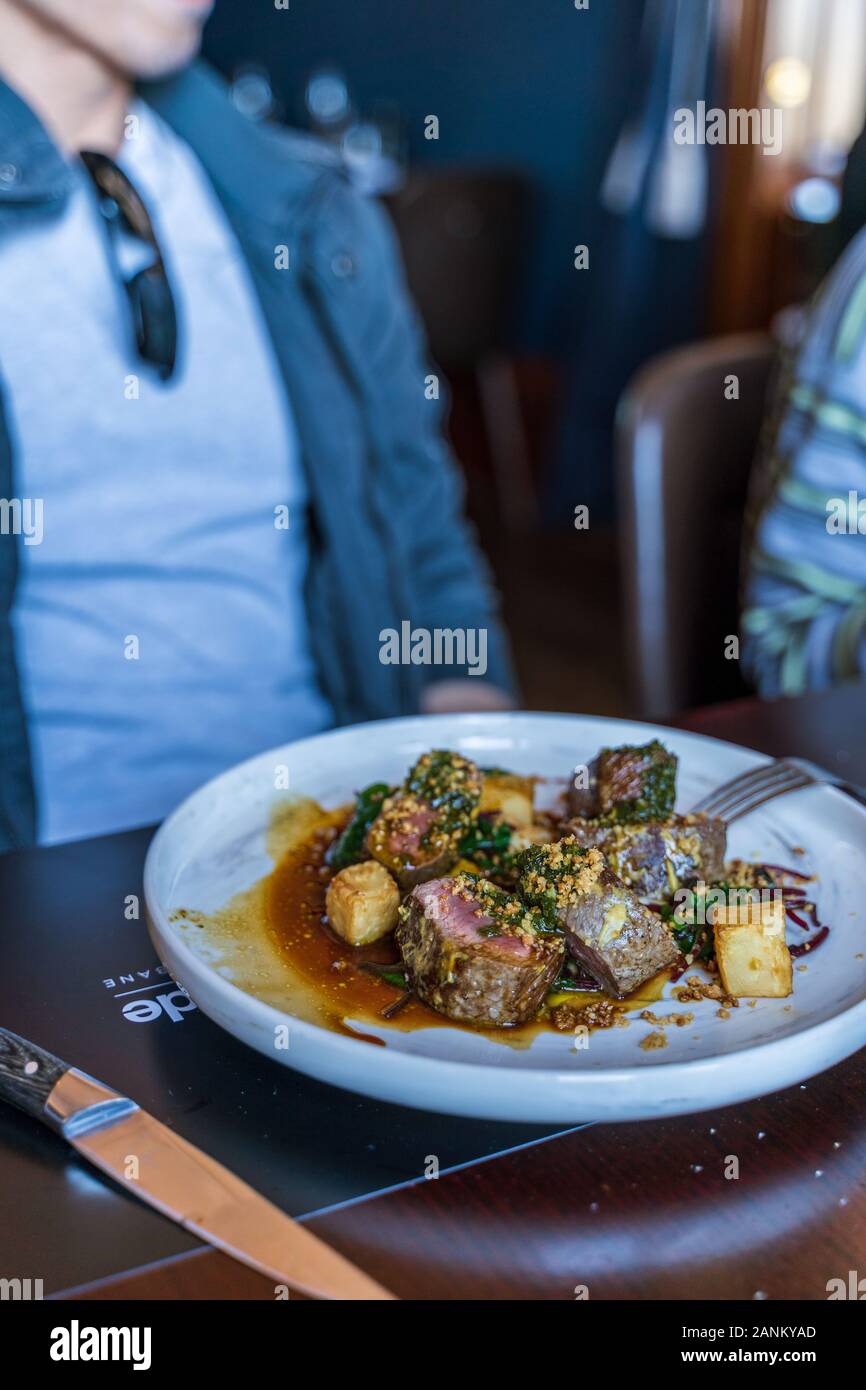 Lamb, Lamb chops, Gourmet food, cuisines Stock Photo Alamy