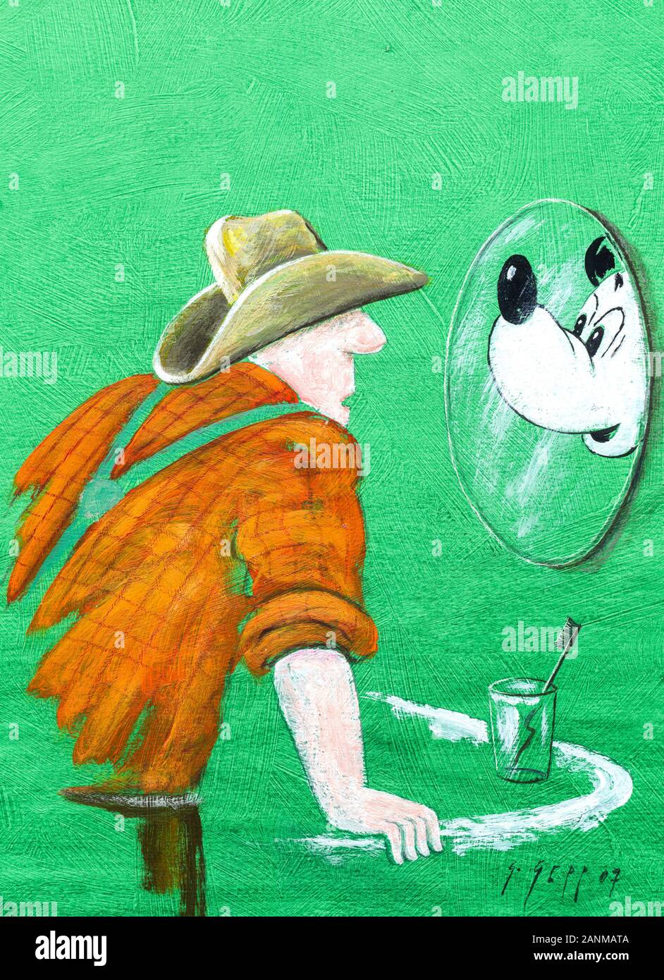 Amerikanische Diplomatie - American Diplomacy Stock Photo