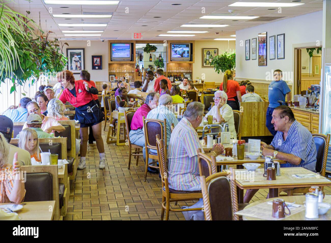 Florida Dania Beach,Grandpa's Bakery and &,restaurant restaurants food dining eating out cafe cafes bistro,visitors travel traveling tour tourist tour Stock Photo