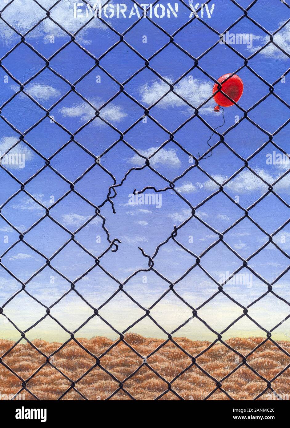Freedom concept artwork hi-res stock photography and images - Alamy