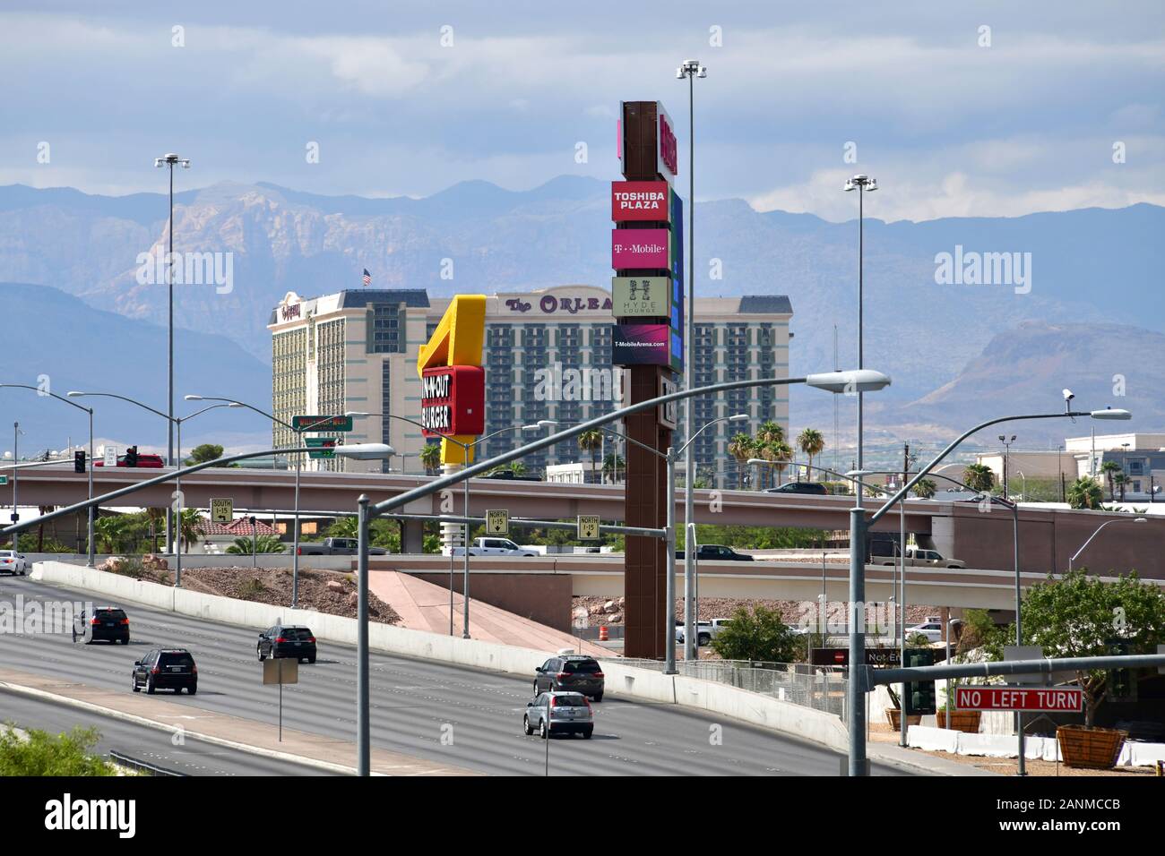 Las Vegas NV, USA 10118 Tropicana Avenue is a major eastwest section