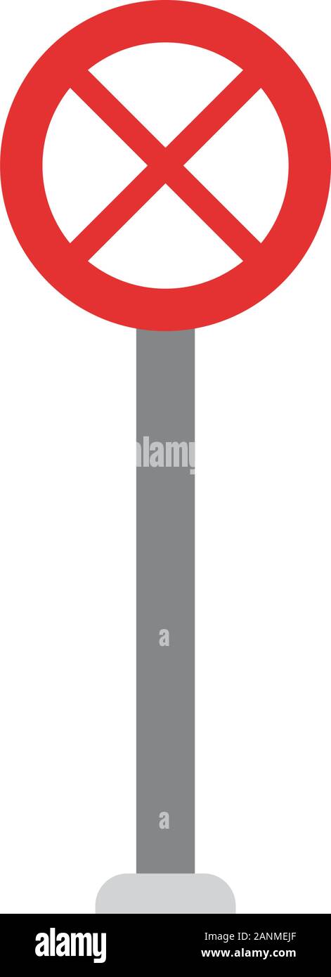 Isolated road sign vector design Stock Vector Image & Art - Alamy