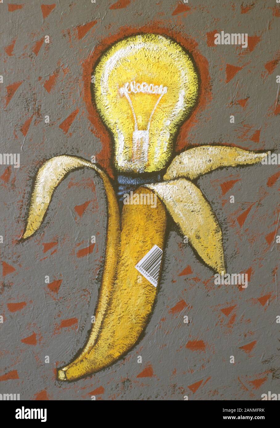 Gen-Food, Idee, Erfindung, Illustration Von Gerhard Gepp - Ggenetic  Engineering Stock Photo - Alamy