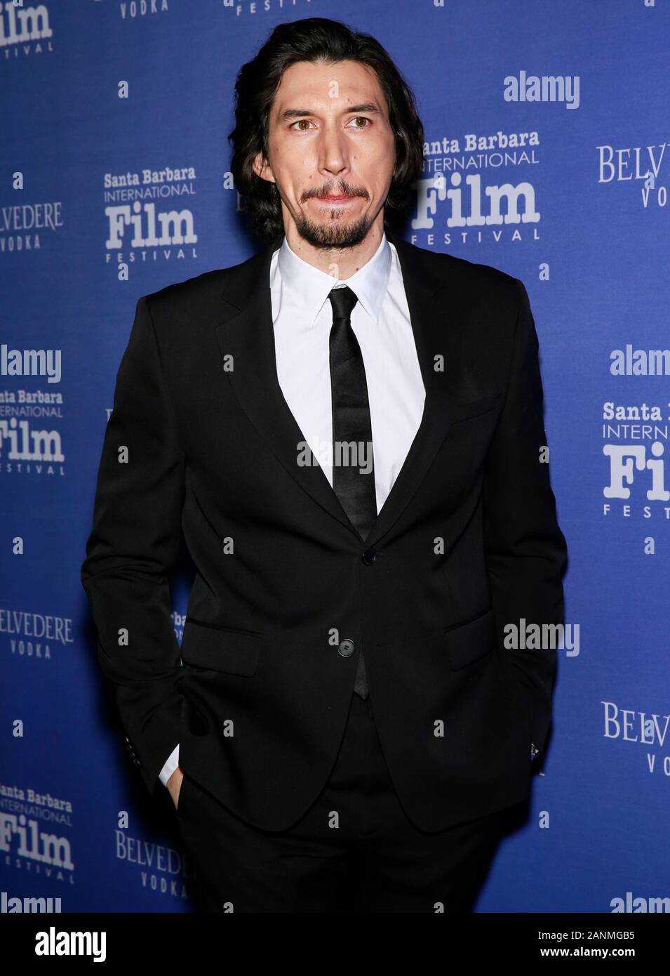 Santa Barbara, CA - Jan 17, 2020: Adam Driver attends the Outstanding Performers of the Year Award during the 35th Santa Barbara International Film Fe Stock Photo