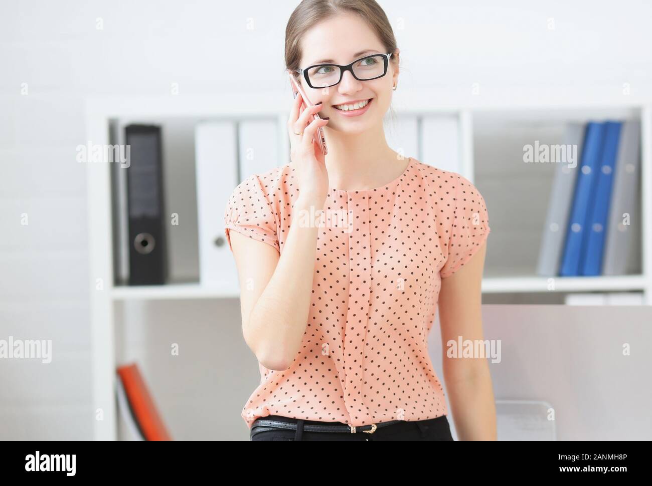 Business woman starting work on hi-res stock photography and images - Alamy