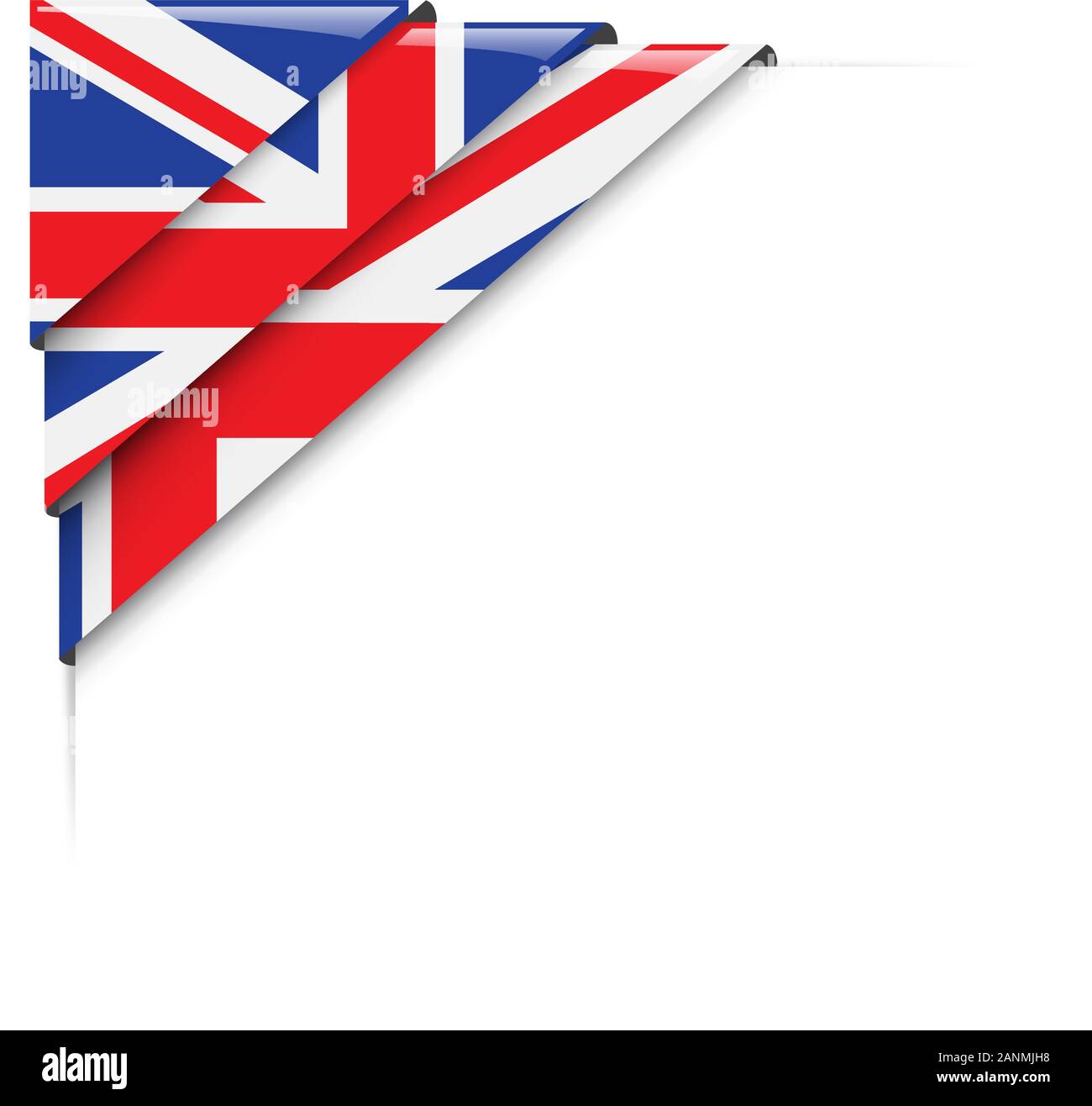 British corner. Vector label with flag Stock Vector Image & Art Alamy