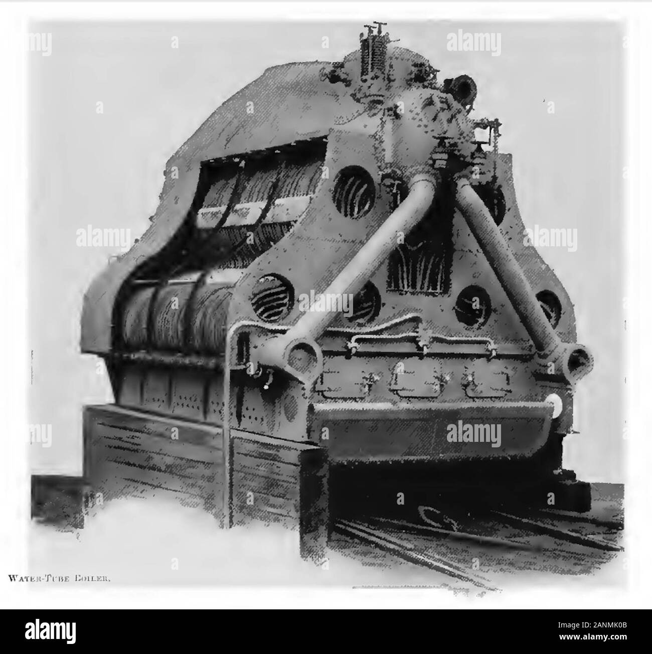 A Reed water tube boiler built by Palmers, as used in their torpedo