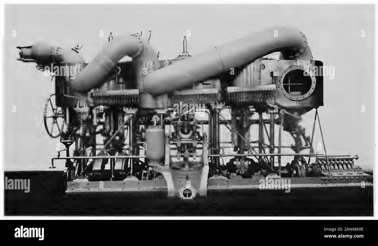 A triple expansion steam engine Stock Photo Alamy