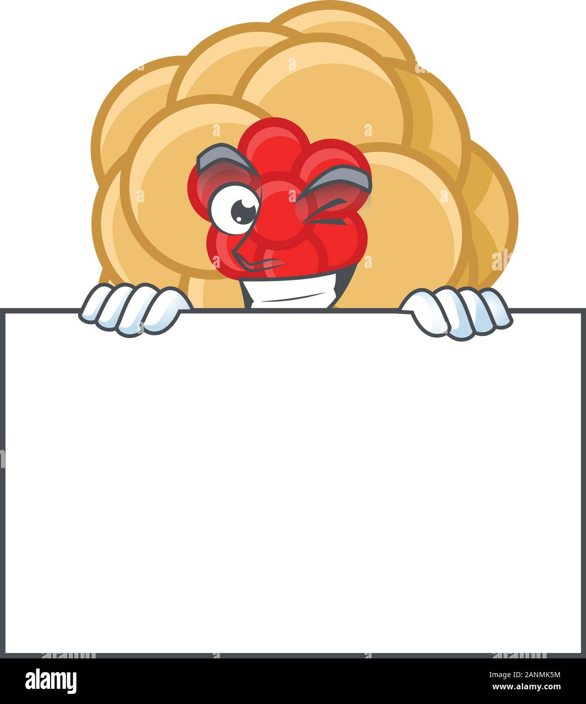 Grinning face chinese gold flower cartoon character style hides behind ...