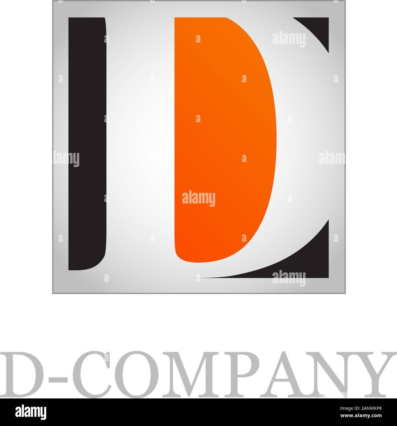 Image Lettr D Button Vector button initial letter D on black background Stock Vector Image ...