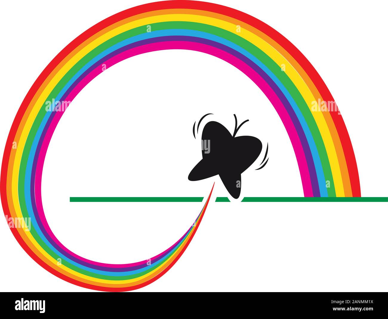 Vector Abstract butterflies background Stock Vector Image & Art - Alamy