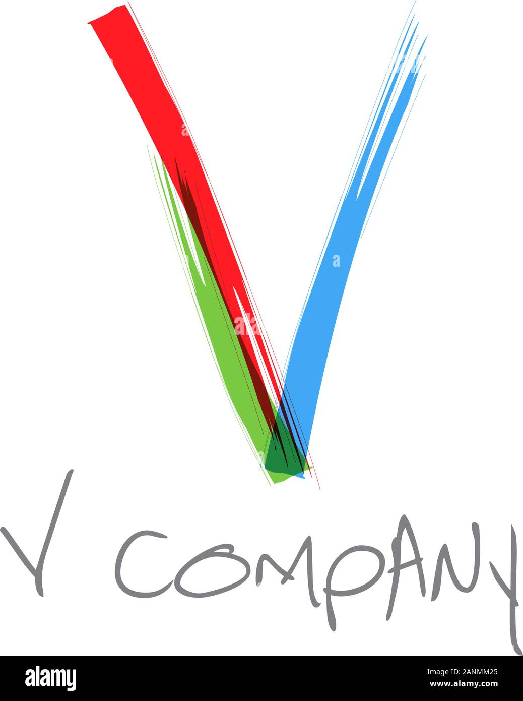 Vector initial letter V, scrawled text Stock Vector Image & Art - Alamy