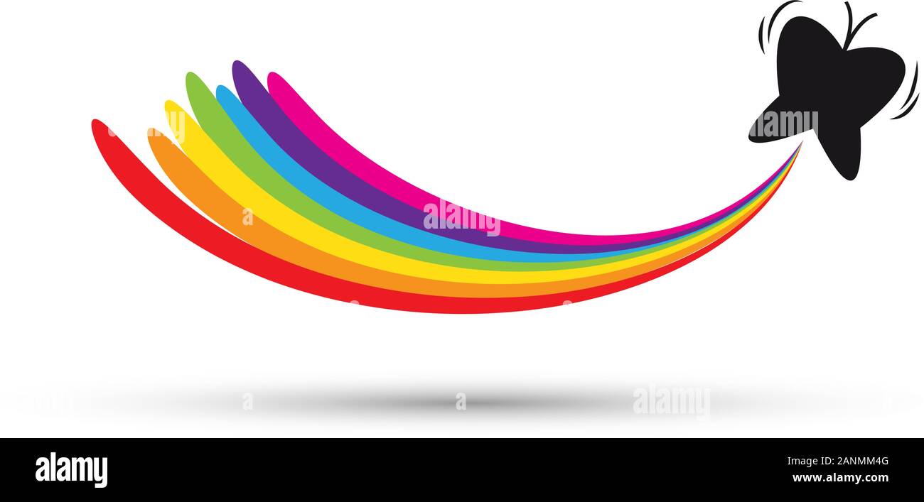 Vector Abstract butterflies background Stock Vector Image & Art - Alamy