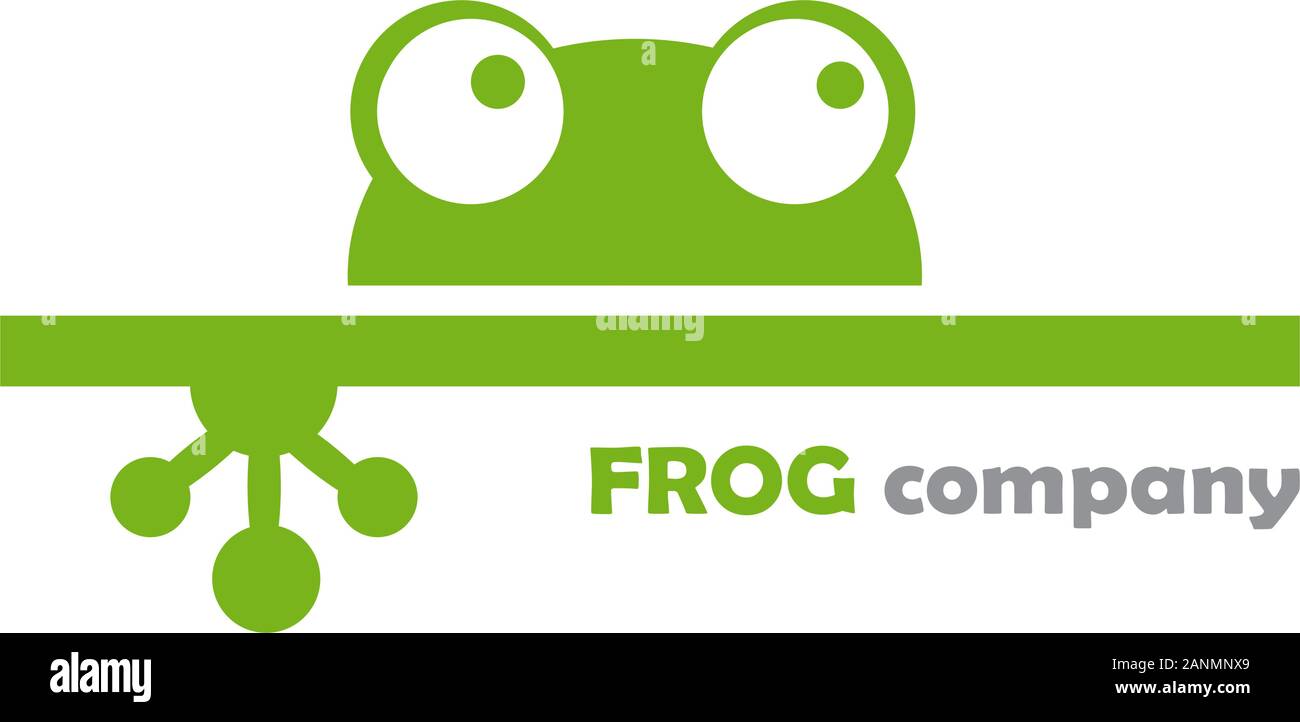 Vector sign frog company Stock Vector Image & Art Alamy