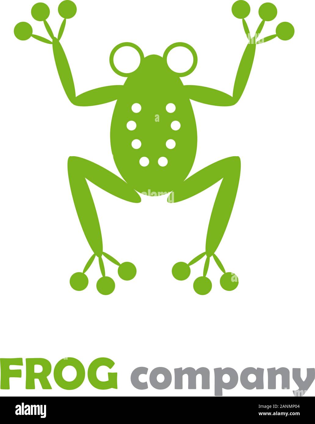 Vector sign frog company Stock Vector Image & Art Alamy