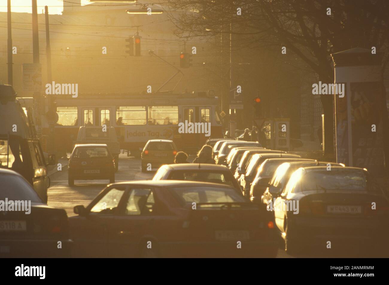 Stadtverkehr - City Traffic Stock Photo