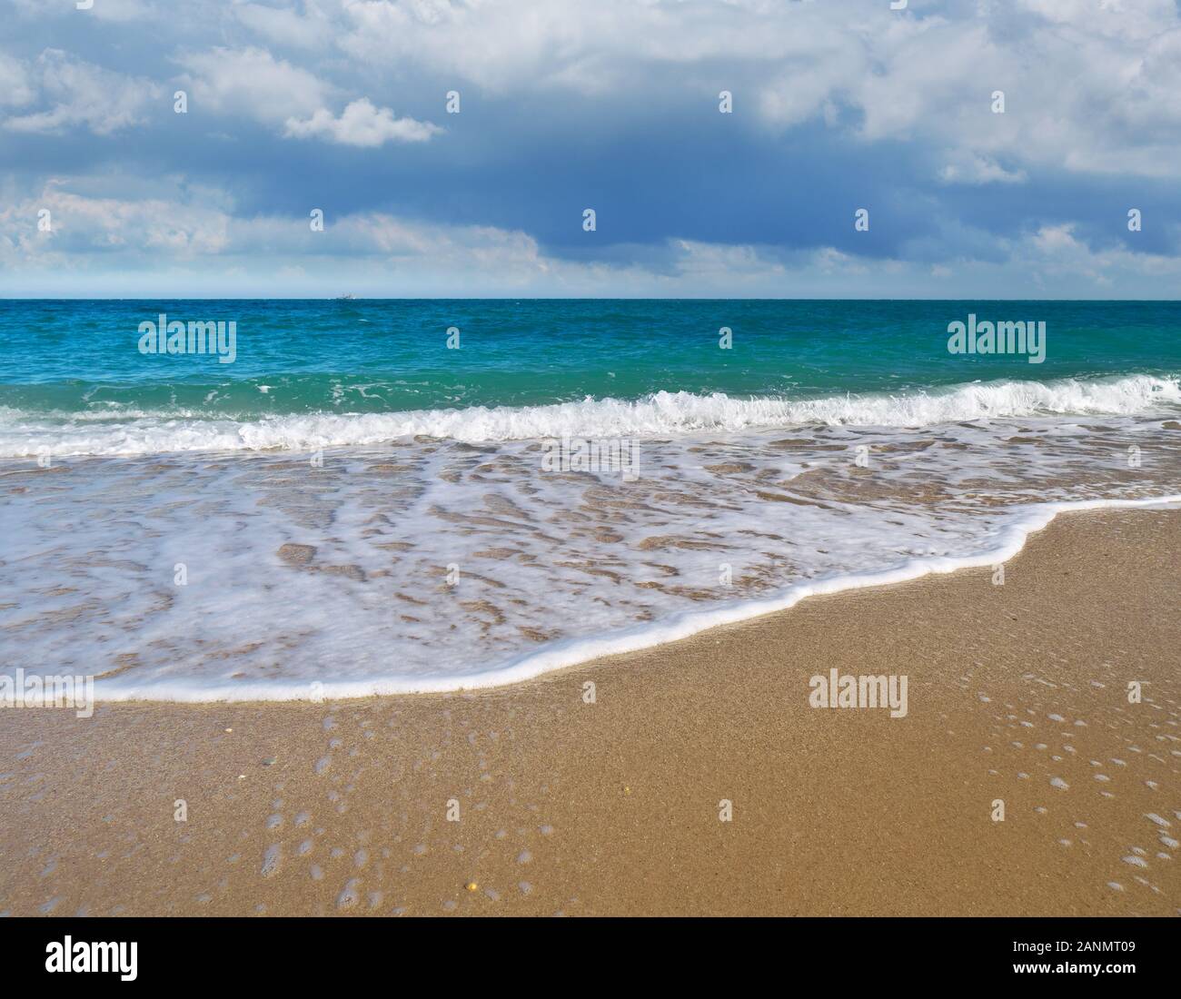Summer on the sea beach. Element of design Stock Photo - Alamy