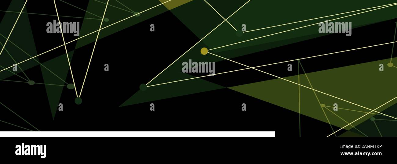 Abstract Polygonal Space Background with Connecting Dots and Lines ...