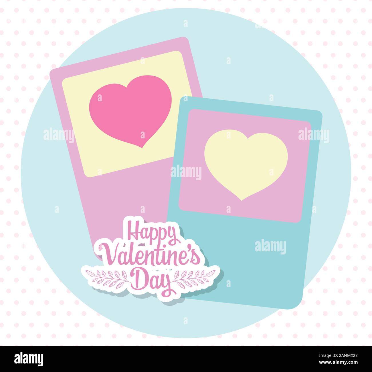 happy valentines day, romantic hearts love cards vector illustration ...