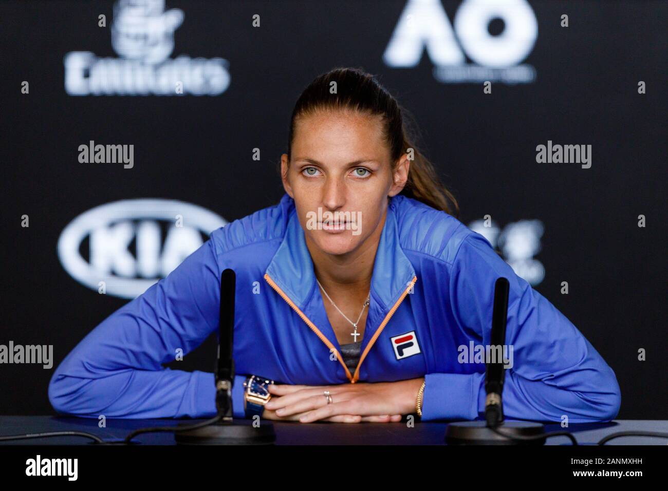 KAROLINA PLISKOVA (CZE) Stock Photo