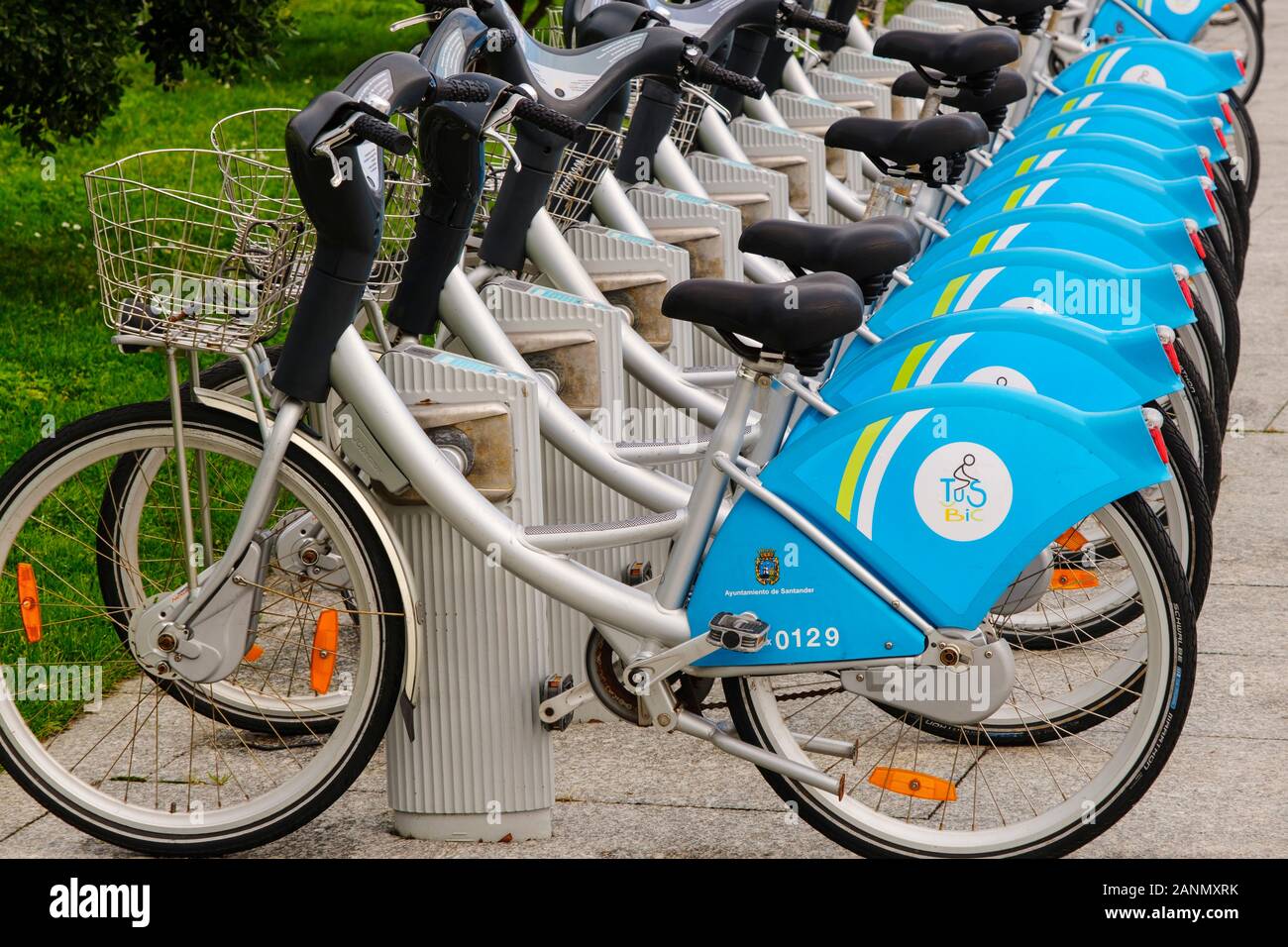 Santander Rental Bikes High Resolution Stock Photography and Images - Alamy
