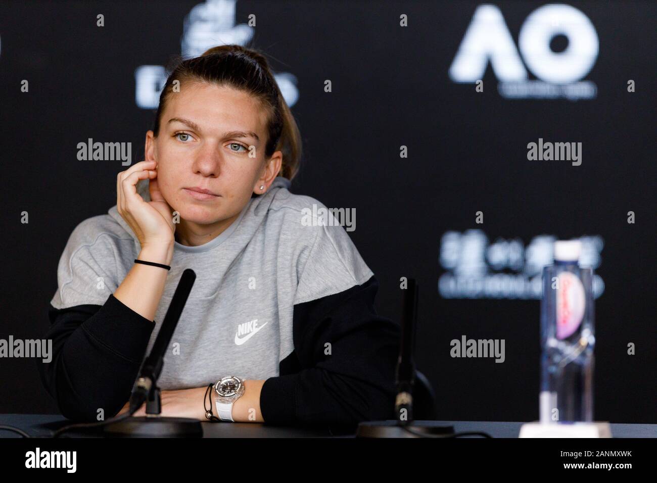 SIMONA HALEP (ROU) Stock Photo