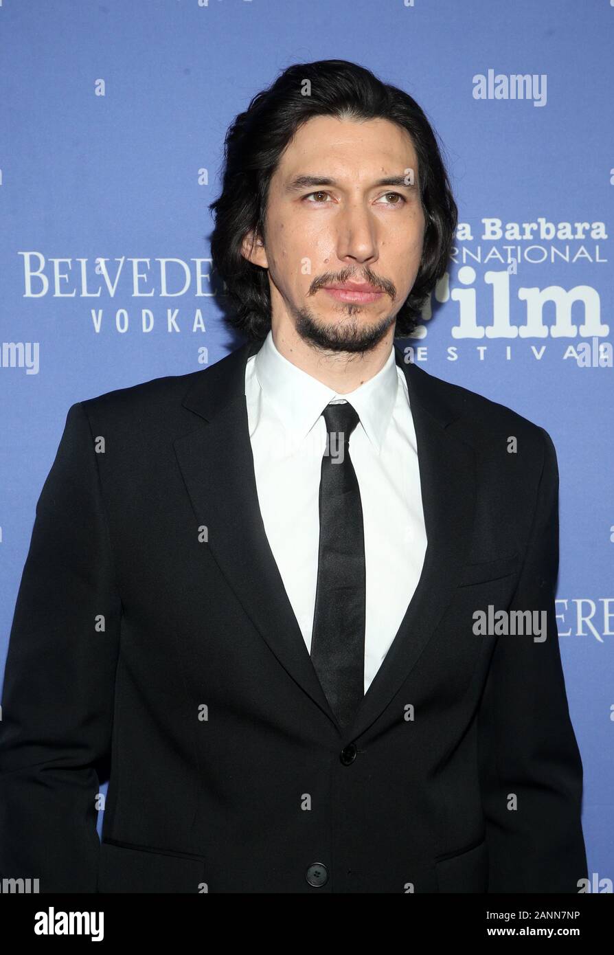 17 January 2020 - Santa Barbara, California - Adam Driver. At the 35th Annual Santa Barbara International Film Festival - The Outstanding Performers Of The Year Award held at the Arlington Theatre. (Credit Image: © Fs/AdMedia via ZUMA Wire) Stock Photo