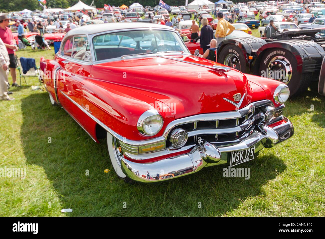 1952 Cadillac Series 62 Coupe at car show Stock Photo