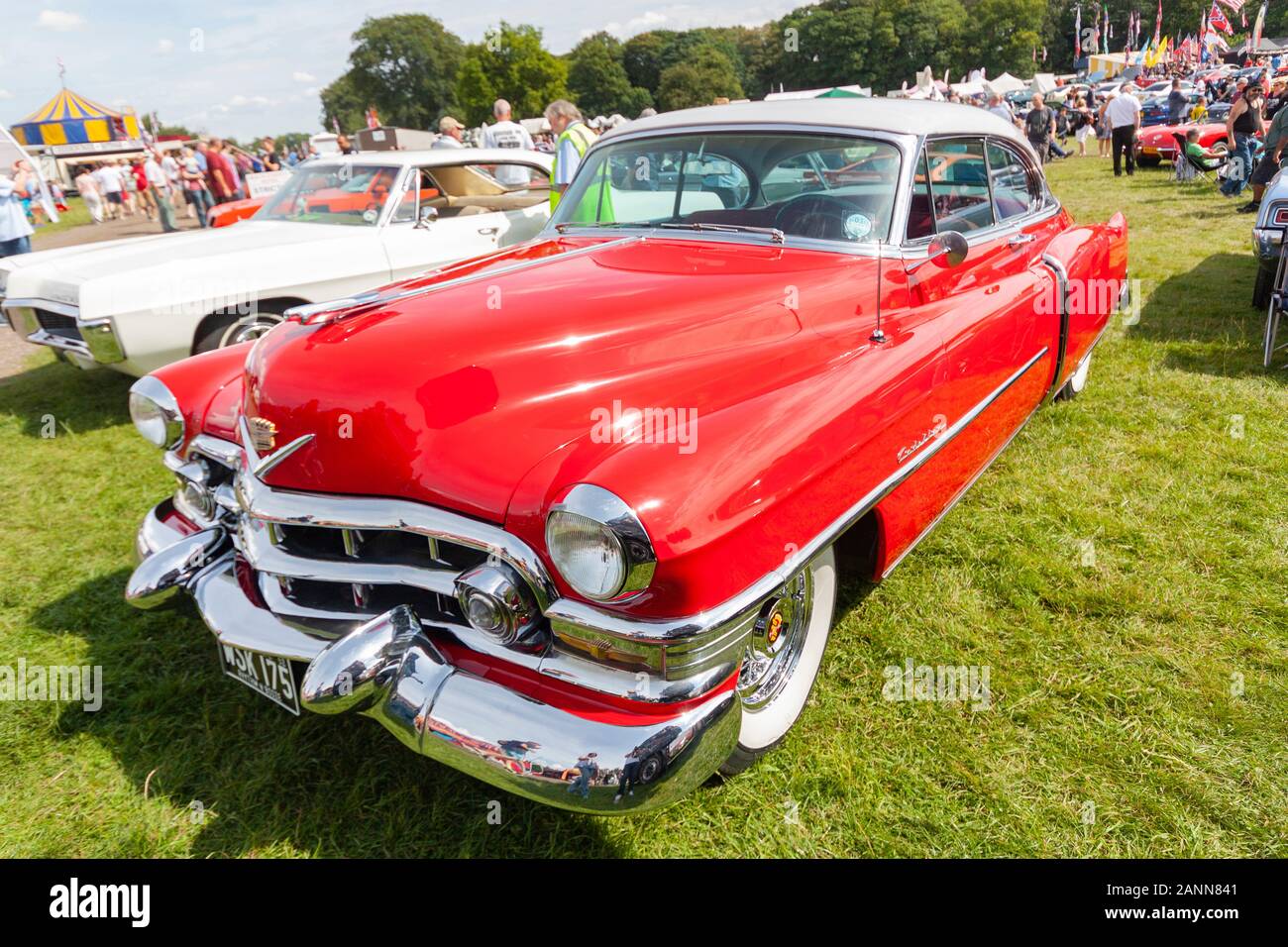 1952 Cadillac Series 62 Coupe at car show Stock Photo