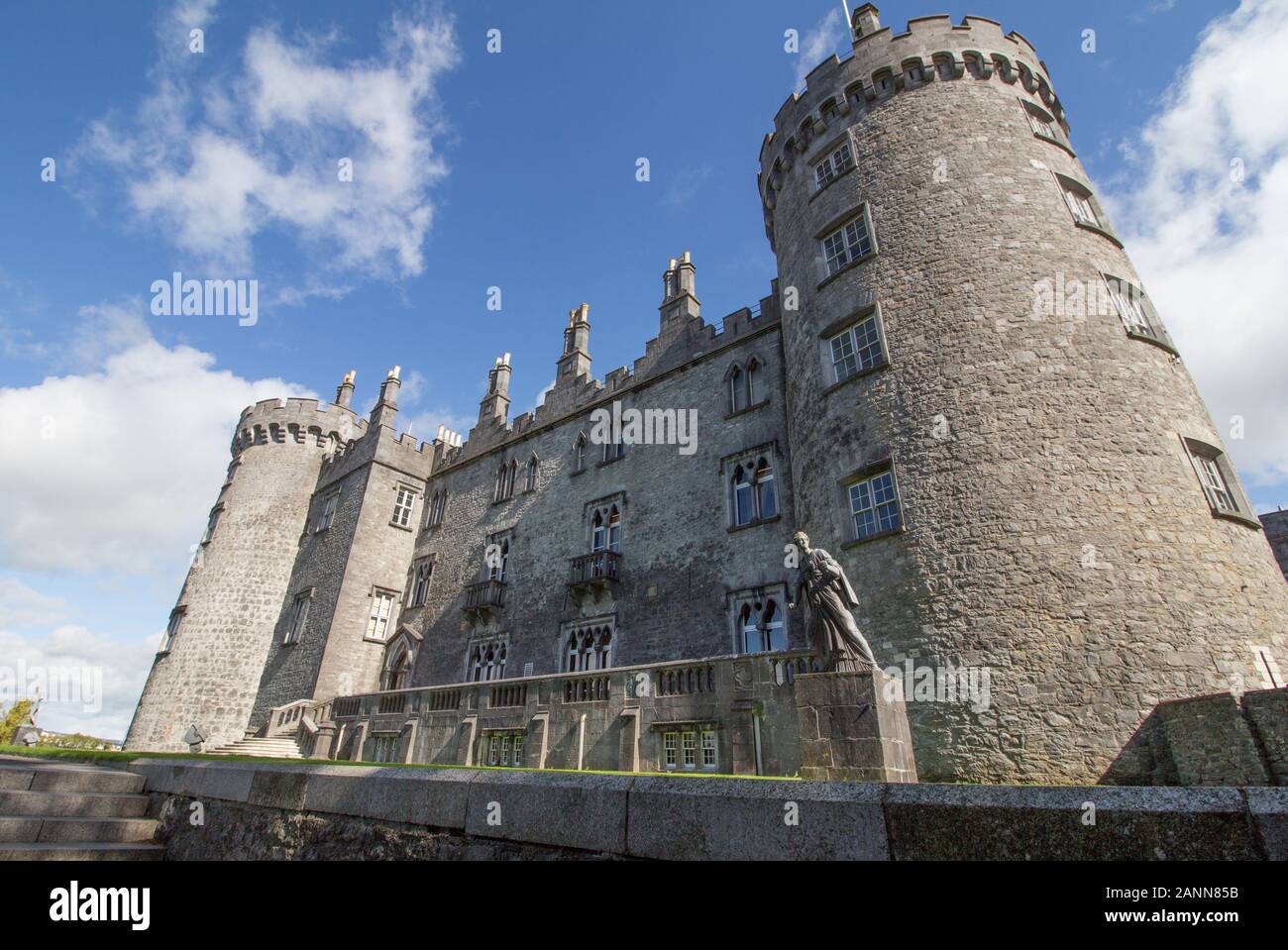 Medieval walls of kilkenny hi-res stock photography and images - Alamy