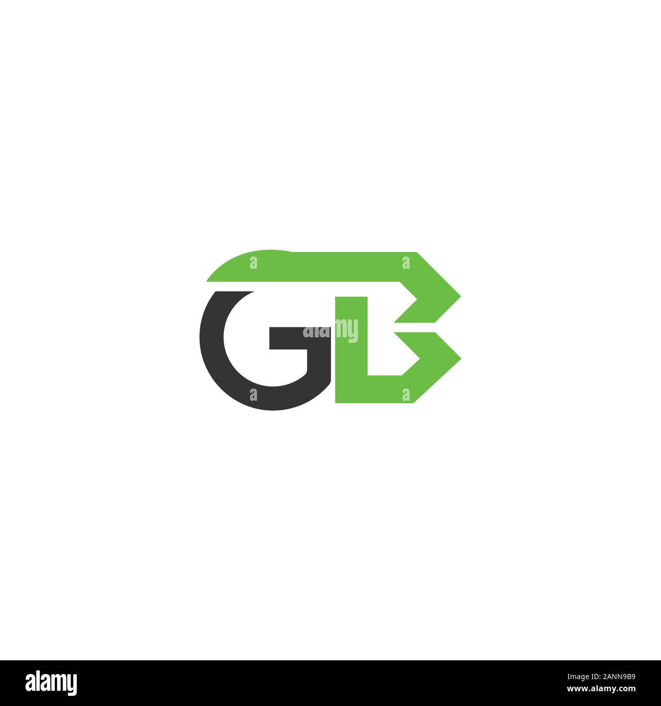 initial letter gb or bg logo vector design Stock Vector Image & Art - Alamy