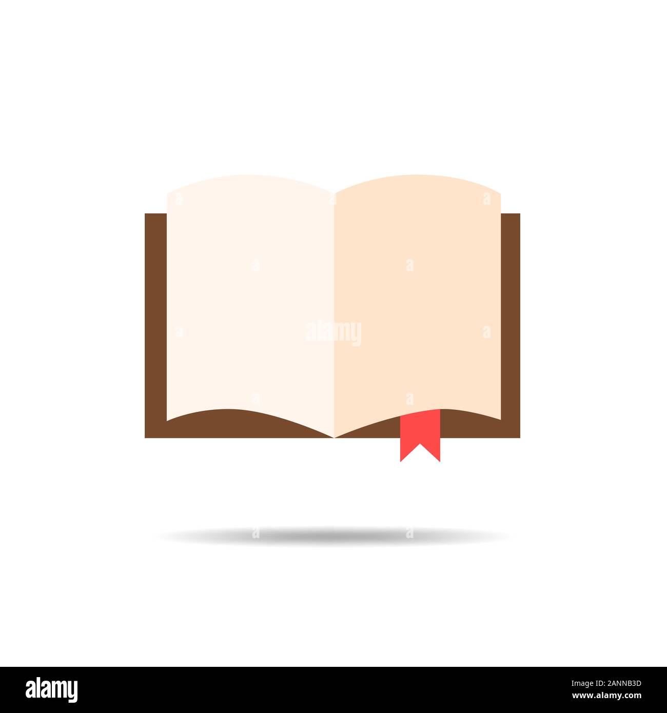 Book icon - vector illustration. Education concepts in flat style. Stock Vector