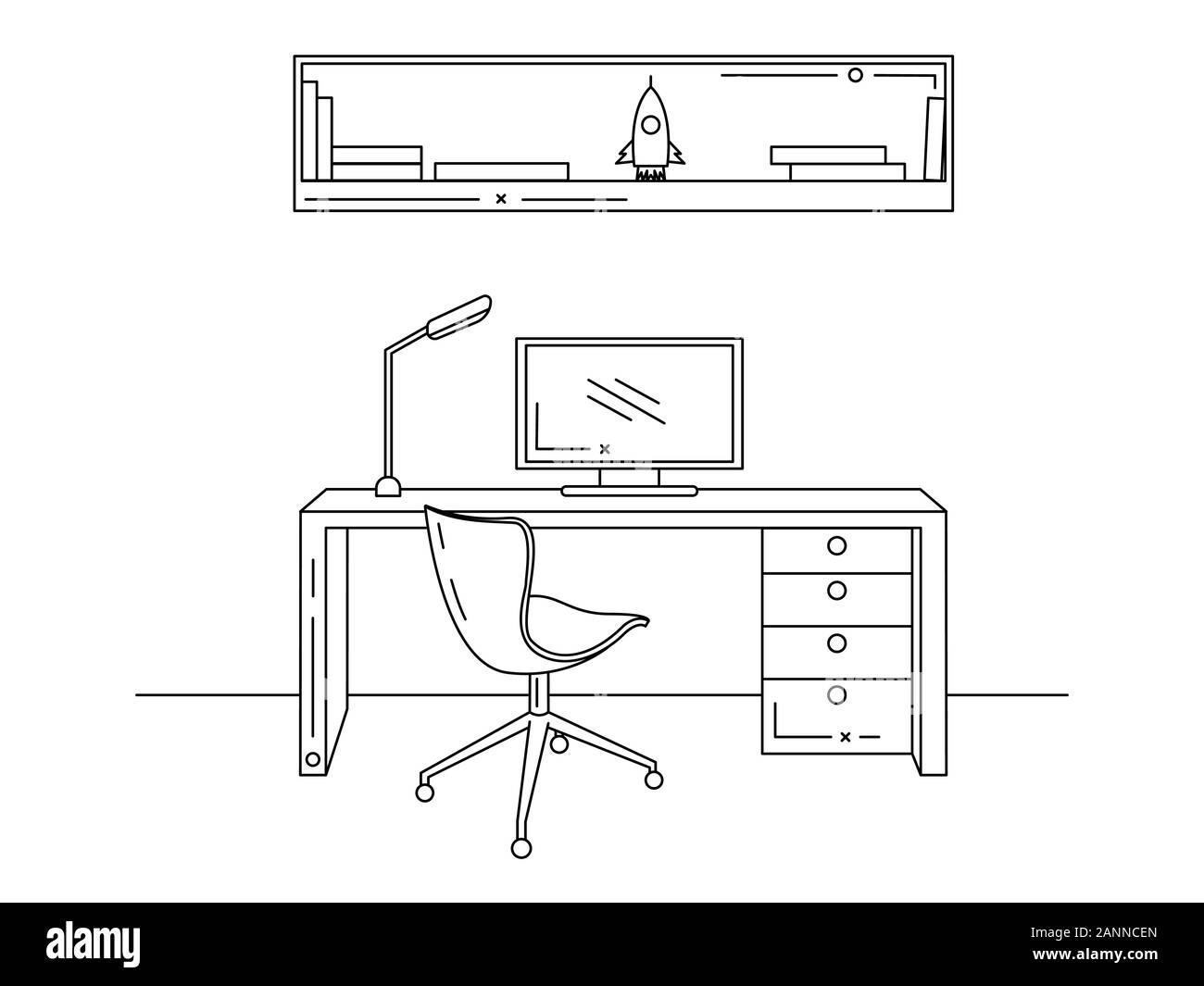 Inside of desktop computer Black and White Stock Photos & Images - Alamy