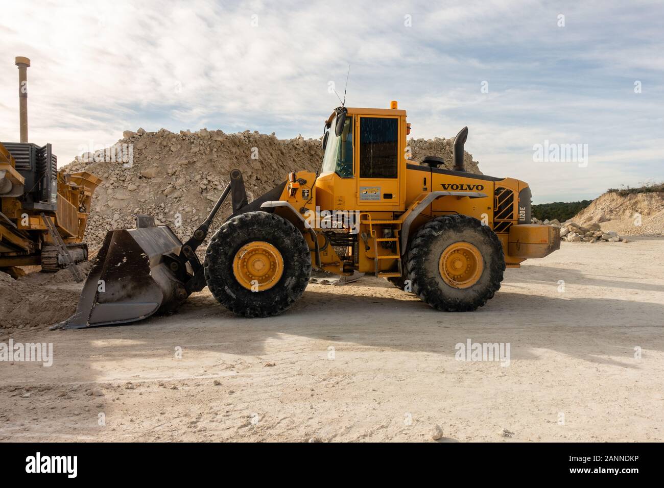 earth moving equipment Stock Photo