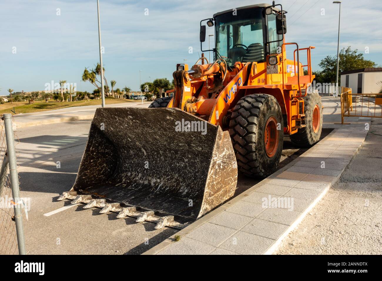 earth moving equipment Stock Photo
