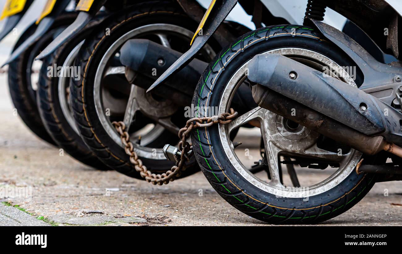moped chain lock