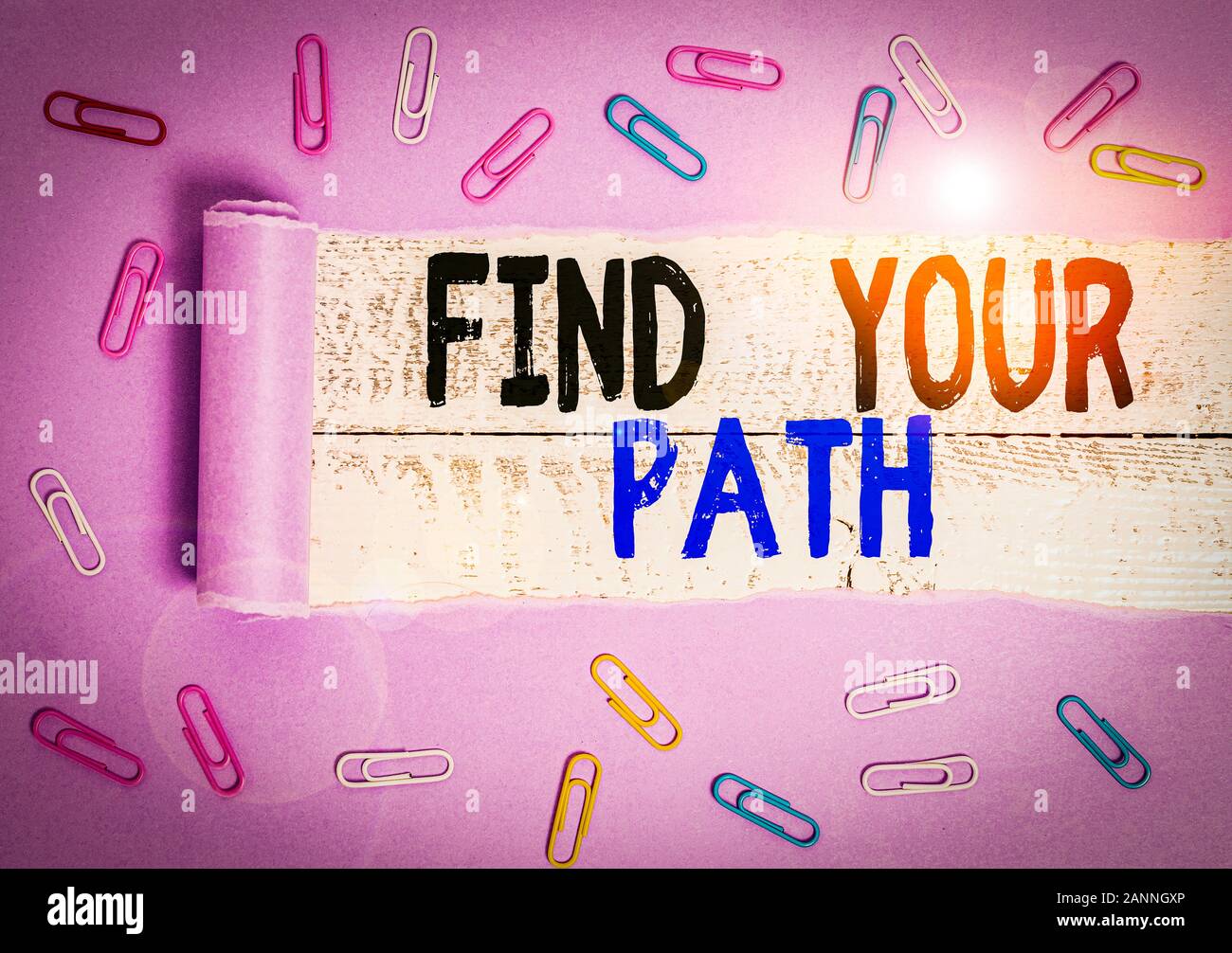 Handwriting text Find Your Path. Conceptual photo Search for a way to ...