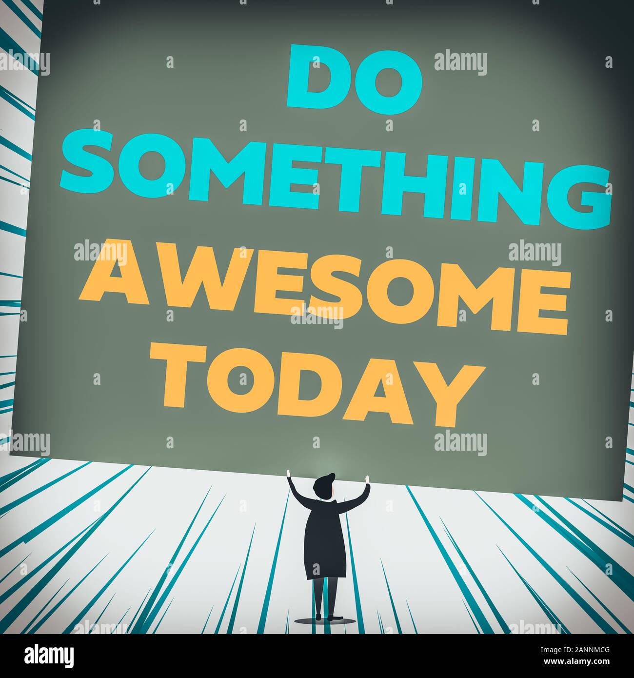 Handwriting Text Writing Do Something Awesome Today Conceptual