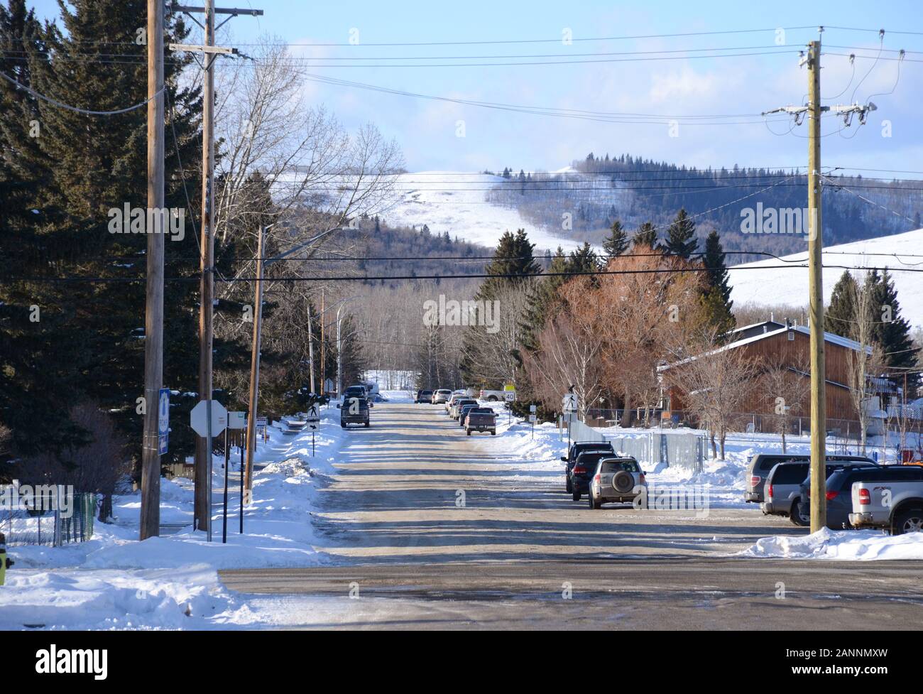 Turner Valley, Alberta, Canada Stock Photo Alamy
