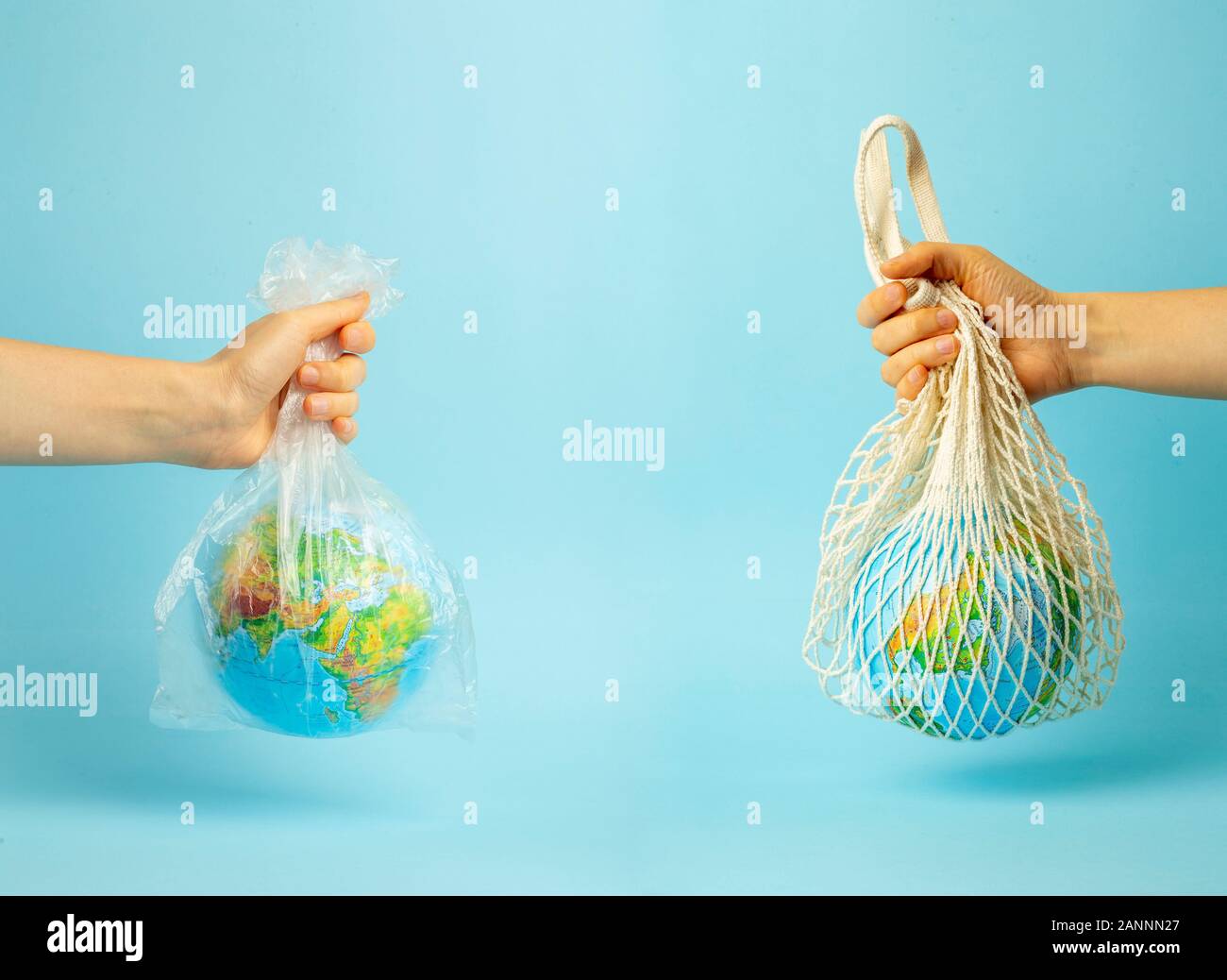 plastic string bag