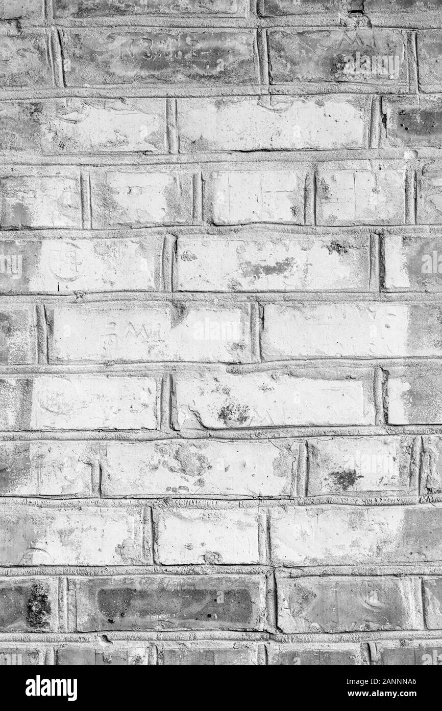 white and grey brick wall background Stock Photo Alamy