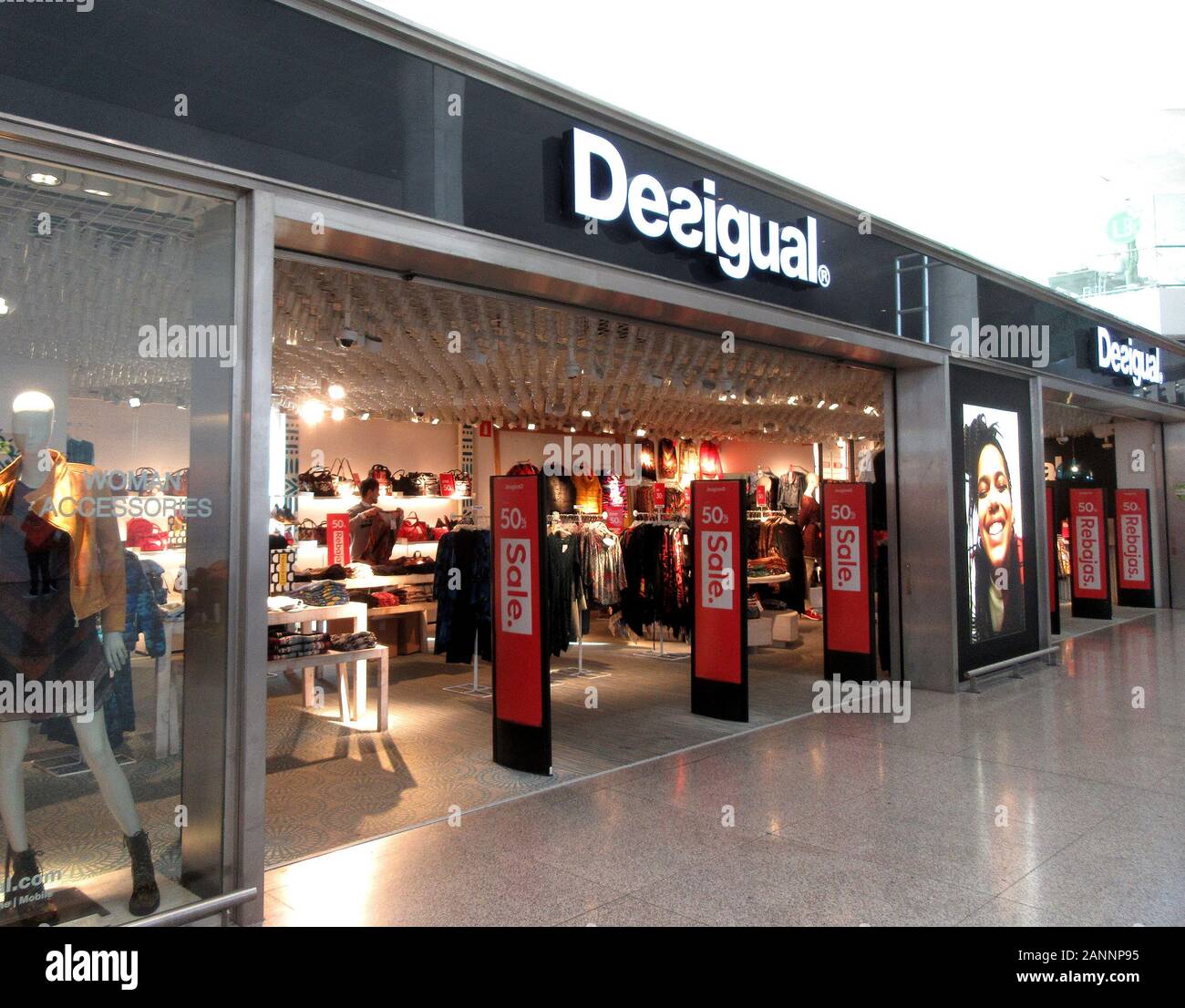 Desigual fashion store seen at Málaga–Costa del Sol Airport Stock Photo -  Alamy
