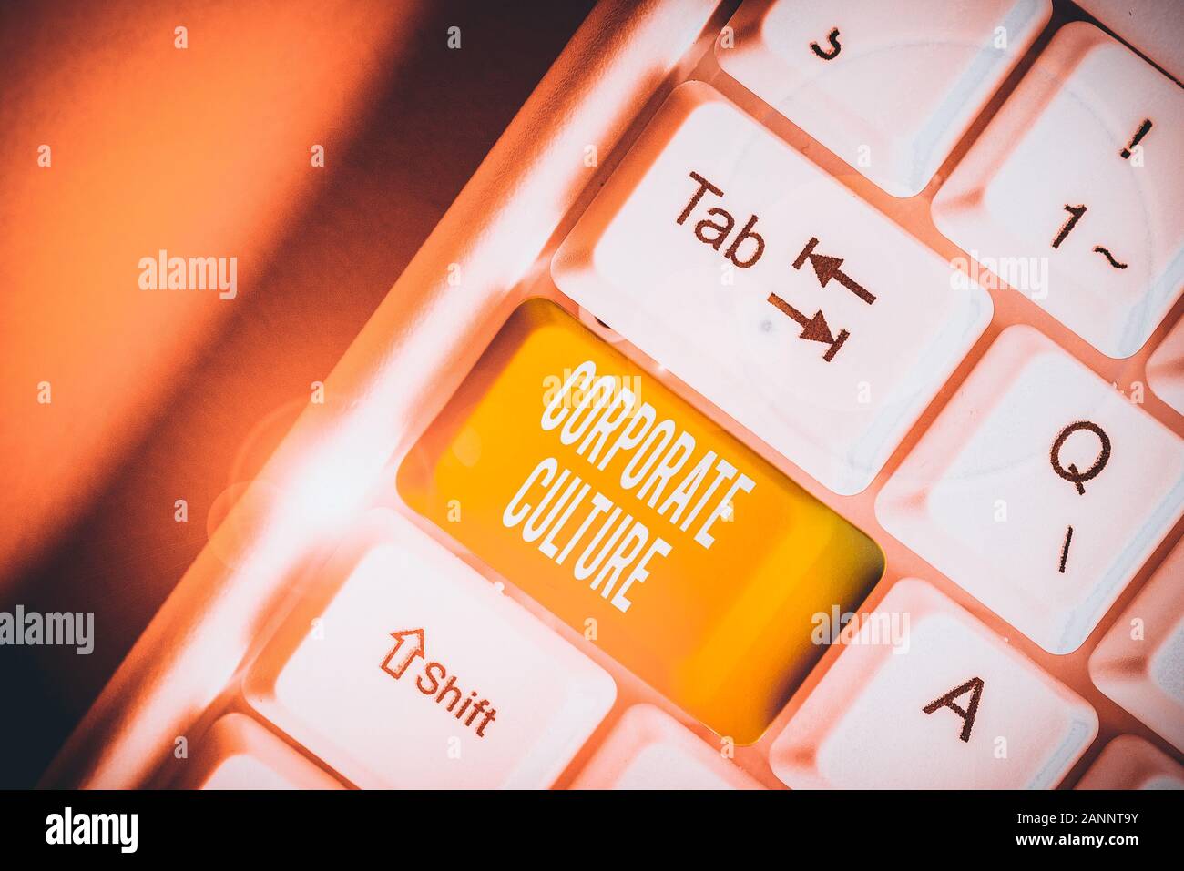 Text sign showing Corporate Culture. Business photo showcasing ...